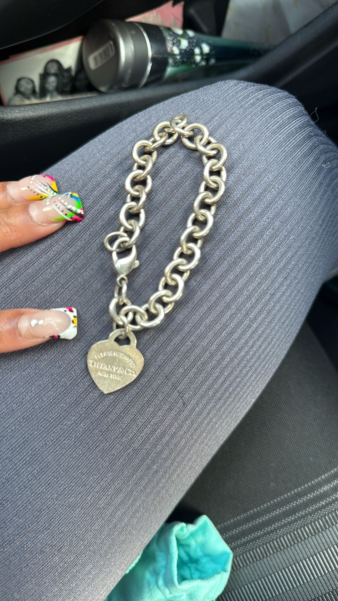 Tiffany Necklace & Charm Bracelet 600