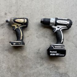 Makita Drill And Impact Driver 