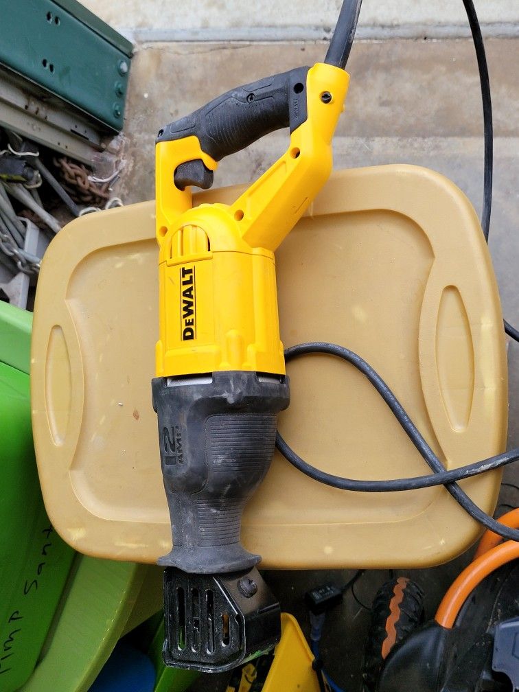 Dewalt Sawzall Corded