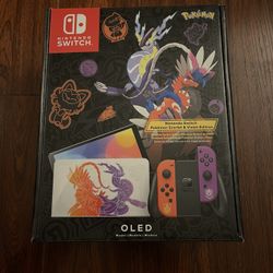 Nintendo Switch OLED Model Pokemon Scarlet & Violet Edition