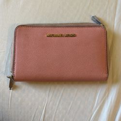 Michael Kors Pink Wallet
