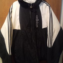 Vintage Adidas 90's Parka Puffer Jacket Men XL