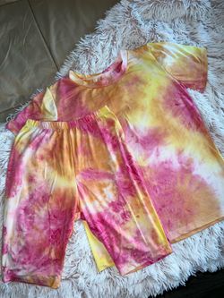 Tie dye 2 piece