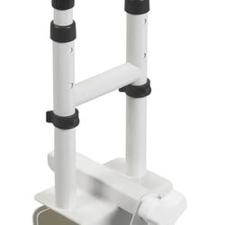 Adjustable Bathtub Grab Bar & Bathtub Safety Rail White