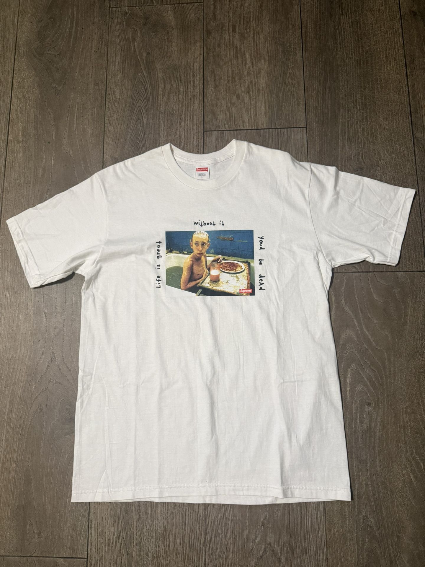 Supreme Gummo Bathtub Tee T-Shirt Size Large Black SS22 Supreme New York 2022