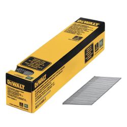 Dewalt 2 in. x 15-Gauge Galvanized Angled Nails (2500 Pieces)