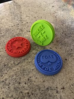 Cookie Stamp Press Set – 3 Interchangeable Design Stamps + Handle