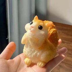 Caramel Squirrel Squishy – Soft, Cute & Stress-Relieving