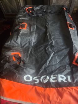 Rooftop cargo bag.
