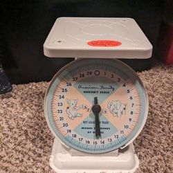 Baby Scale Antique 