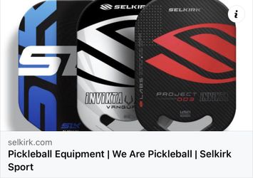 Selkirk Pickleball Paddles