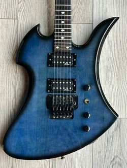 2000 BC Rich Mockingbird NJ Series Electric Guitar Blueburst