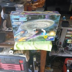 For Sale 1992 Playmates Star Trek: The Next Generation Starship Enterprise NCC-1701-D Toy. Please See Pictures For More Details.