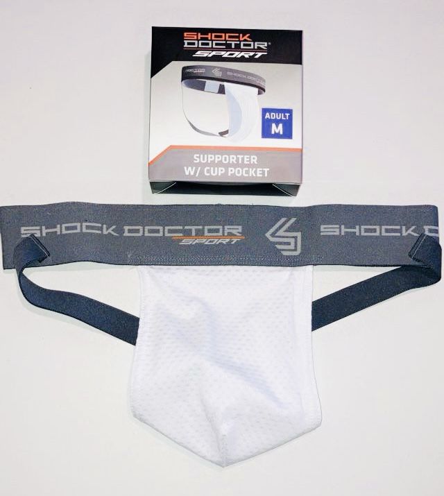 Shock Doctor Sport Supporter W/ Cup Pocket Adult Size Medium (31-37”) Jockstrap