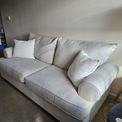 Like new off white sofa couch