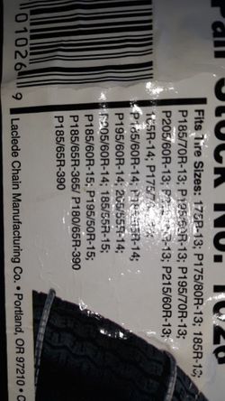 radial tire chains Snow Chains