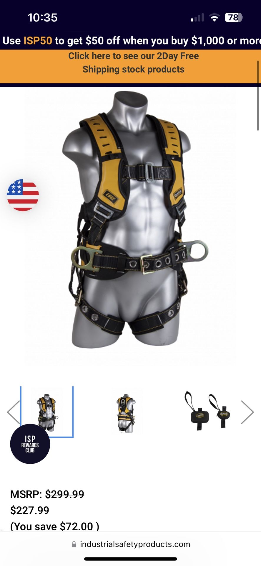 Guardian Fall Protection Harness