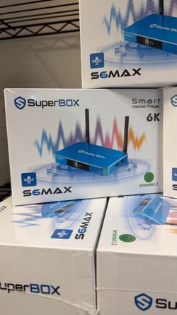 SuperBox S6 Max – All-in-one cord cutters – New Sealed – Chino (The Preserve)
