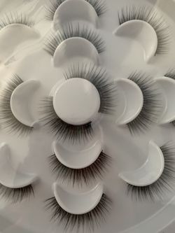Natural Mink 3D eyelashes ! 7 pairs