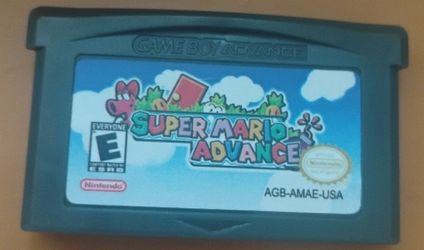 Super Mario Advance for Nintendo Gameboy Advanced GBA. Cartridge ONLY
