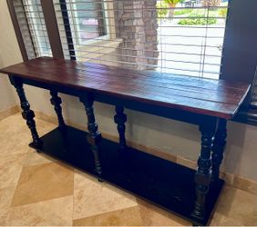Console table