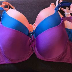 Bundle Of 3 Pushup Bras Size 34C