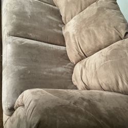 Tan Couch W/ BED 