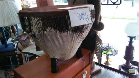 Kenya Drum end table.