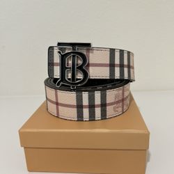 Burberry Reversible TB Belt