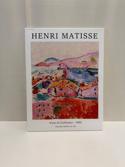 Henri Matisse View of Collioure Canvas Print