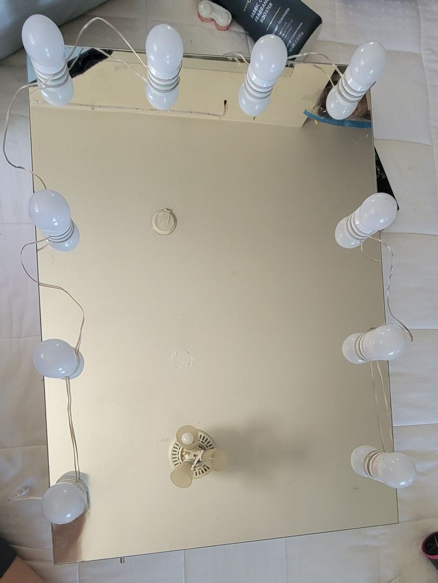 Vanity Mirror With Storage 