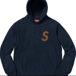 Supreme Navy Blue Sweatshirt 
