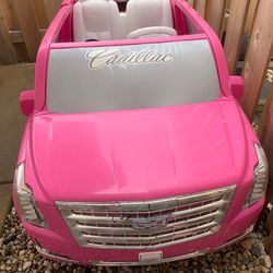 Cadillac Barbie Cara For Girls