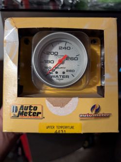 Auto Meter Water Temperature Gauge #4431