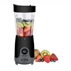 Bella - 14-Oz. Personal Blender - Black/Gray