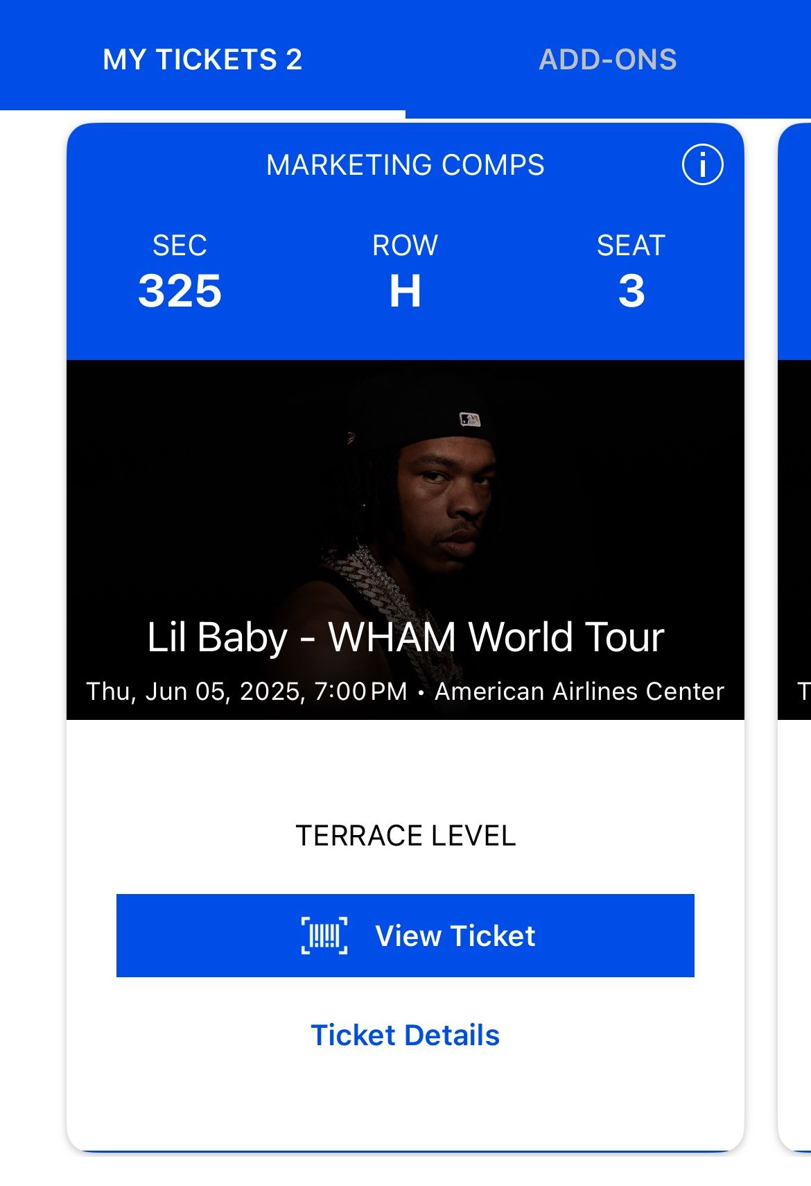 Lil Baby WHAM TOUR tickets