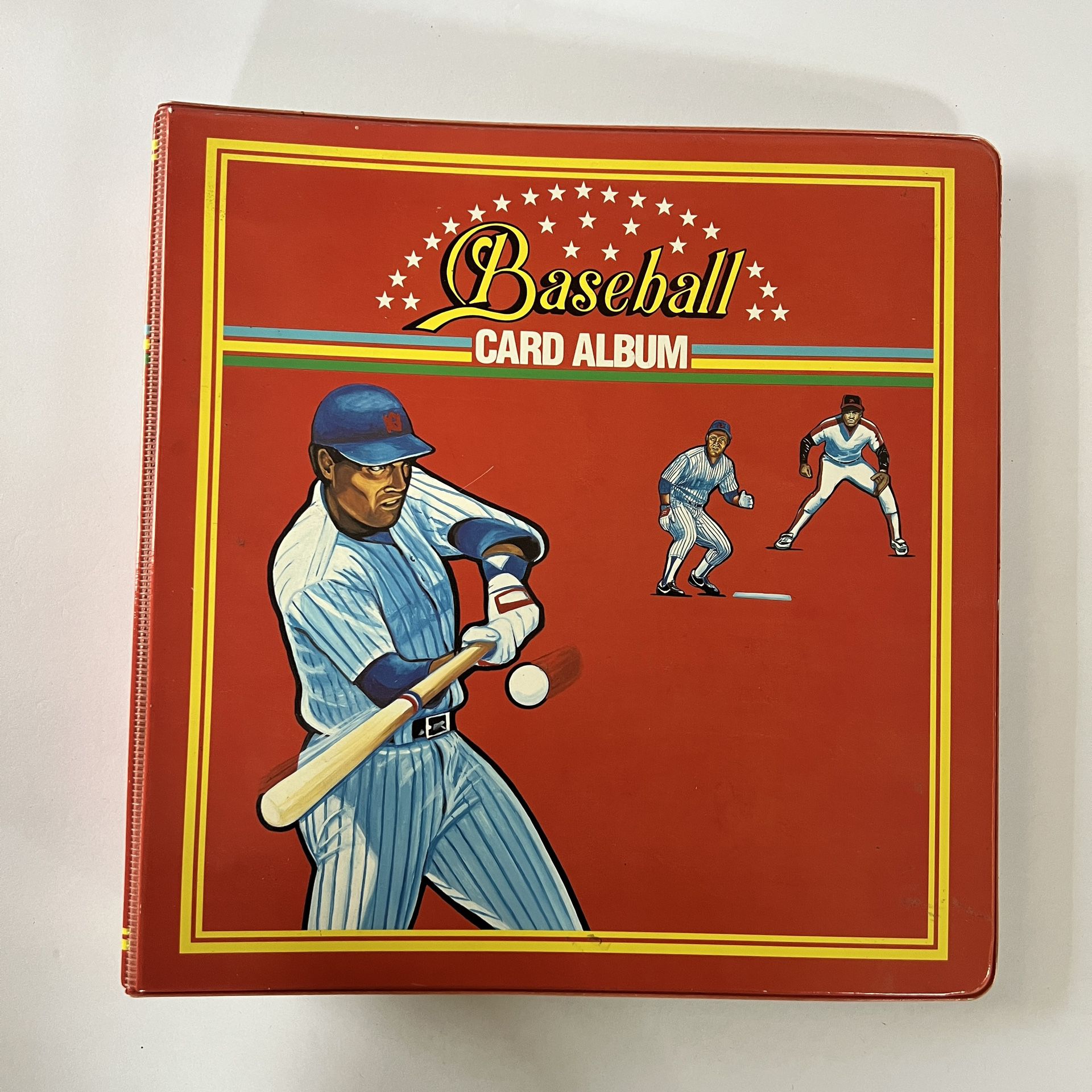 Vintage 1989 Baseball Card Album With 1980’s Baseball Cards Inside 