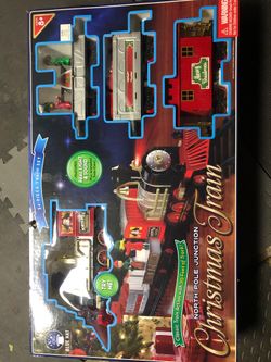 Brand new for the holiday train track