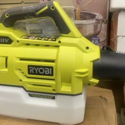 😀 RYOBI ONE+ 18-Volt Lithium-Ion Cordless Mister (Tool Only)