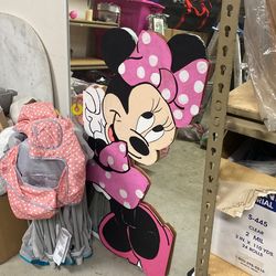Minnie Mouse Wood Cut Out 