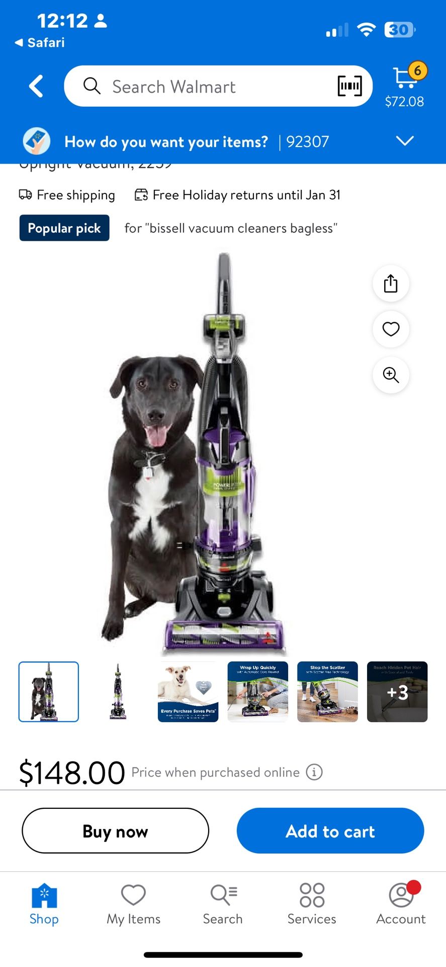 BISSELL Power Lifter Pet Rewind BRAND NEW IN BOX