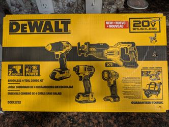 DeWalt 20v 4 Piece Tool Kit (New)