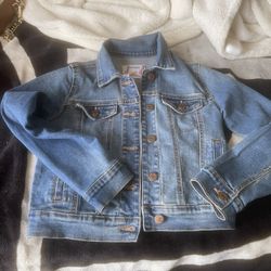 Girls Denim Jacket Size 8 