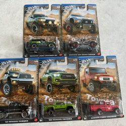 2025 Hot Wheels Silver Series Toyota Trucks