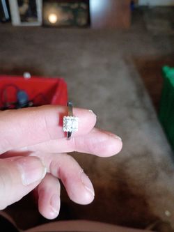 Size 6 diamond ring