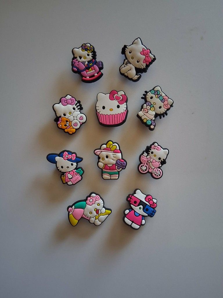 Hello Kitty Croc Charms