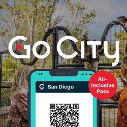 3 Go City (Go San Diego) All-Inclusive Passes (1 Adult, 2 Kids)