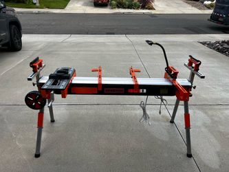 Port-A-Mate Miter Saw Stand with Light