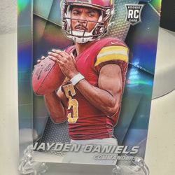 Jayden Daniels 2024 Rookie Silver Prizm Flashback And Other See Prices Below