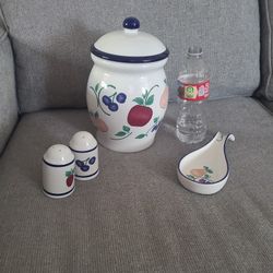Princess House-Vintage Orchard Medley pattern